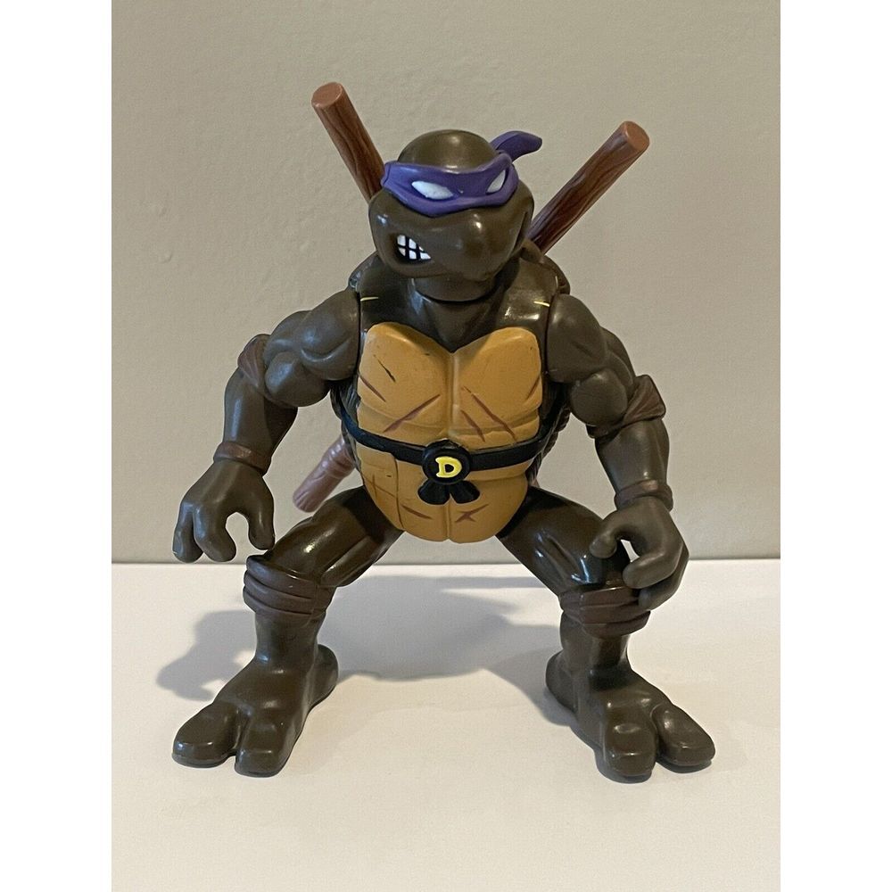 1993‎ TMNT Ninja Action Line Playmates Donatello Mirage Studios Loose